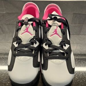 NIB Air Jordan 6 Low GS"Fierce Pink" Women Size 8/6.5Y